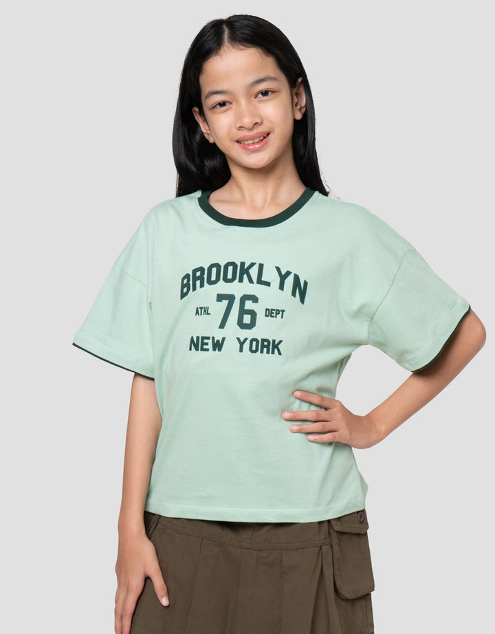 Nevada Brooklyn Kaos Anak Perempuan