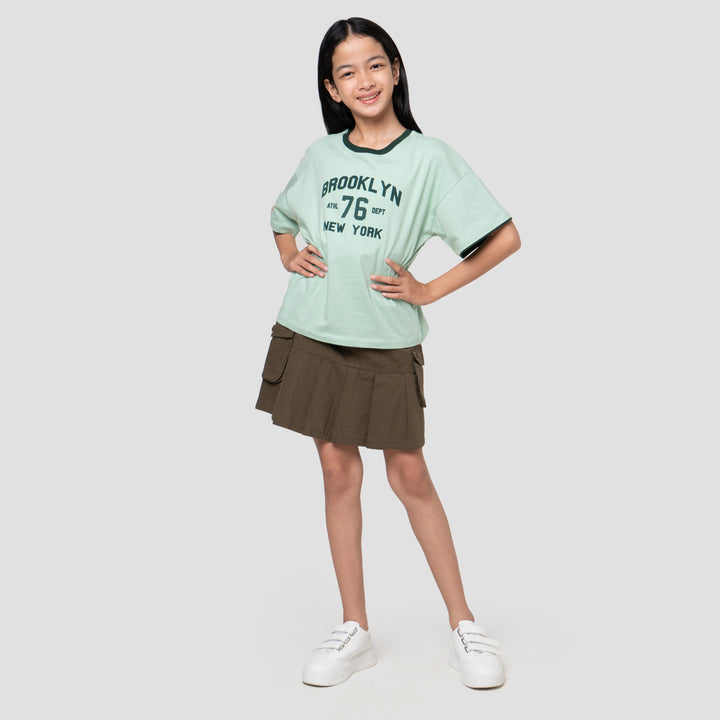 Nevada Brooklyn Kaos Anak Perempuan