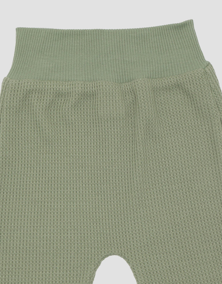 Little M Waffle With App Setelan Anak Laki-laki