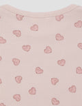 Little M Rib Fullprint Love Kaos Anak Perempuan