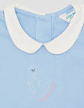 Little M Terry Ruffle Embro Kaos Polo Anak Perempuan