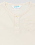 Little M Textured Knit Pakaian Set Anak Laki-laki