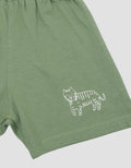 Little M Fullprint Lions Setelan Anak Laki-laki