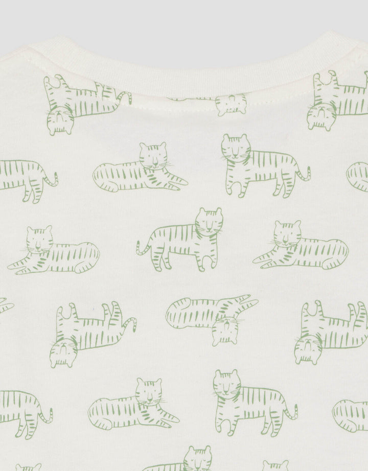 Little M Fullprint Lions Setelan Anak Laki-laki