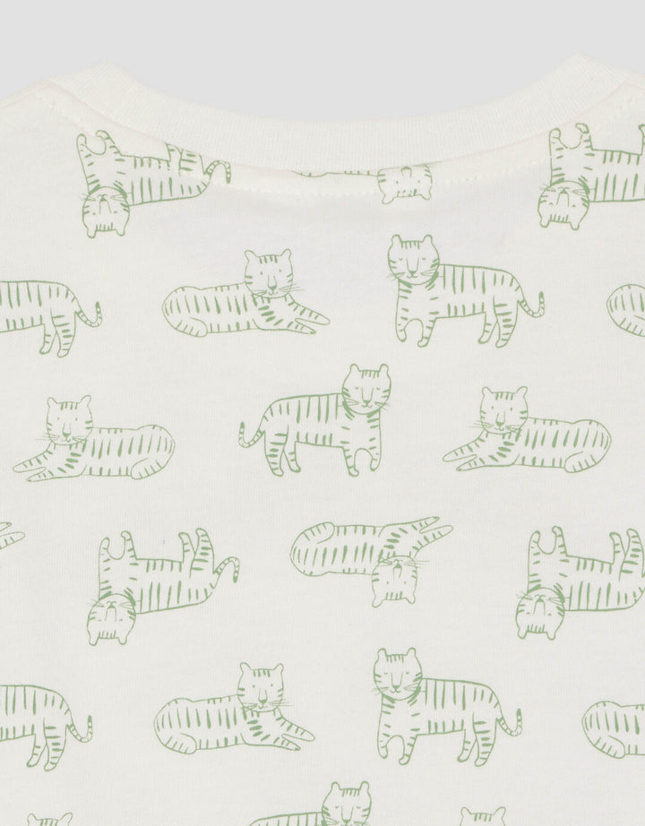 Little M Fullprint Lions Setelan Anak Laki-laki