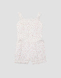 Little M One Set Knit Print Love Jumpsuit Romper Bayi Perempuan