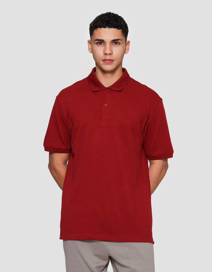 Cole Solid Fit Kaos Polo Lengan Pendek Pria