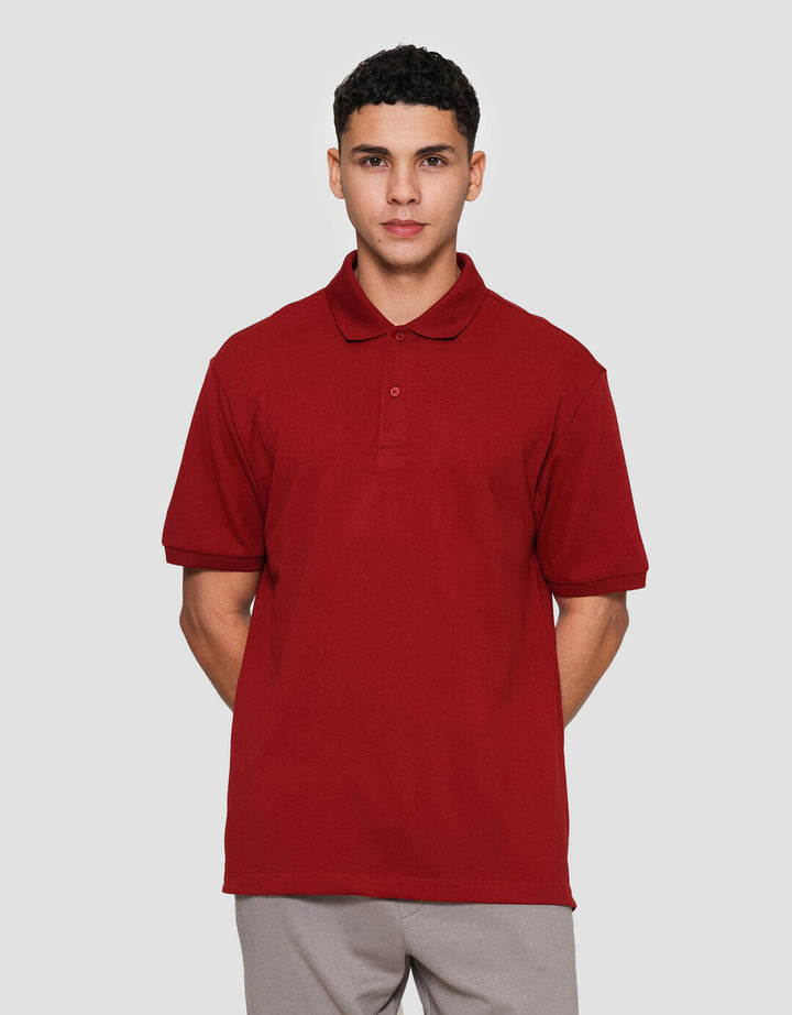 Cole Solid Fit Kaos Polo Lengan Pendek Pria