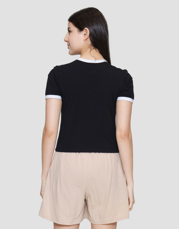 Nevada Solid Ring Teddy Club Kaos Wanita