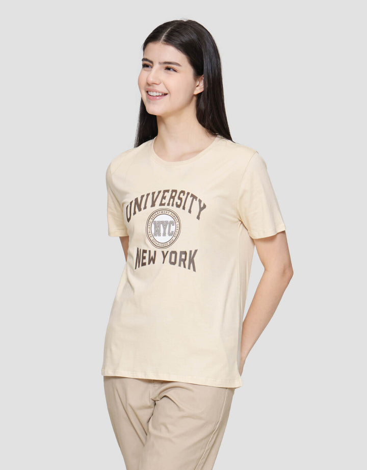 Nevada Solid Reguler Comb University Nyc Kaos Wanita