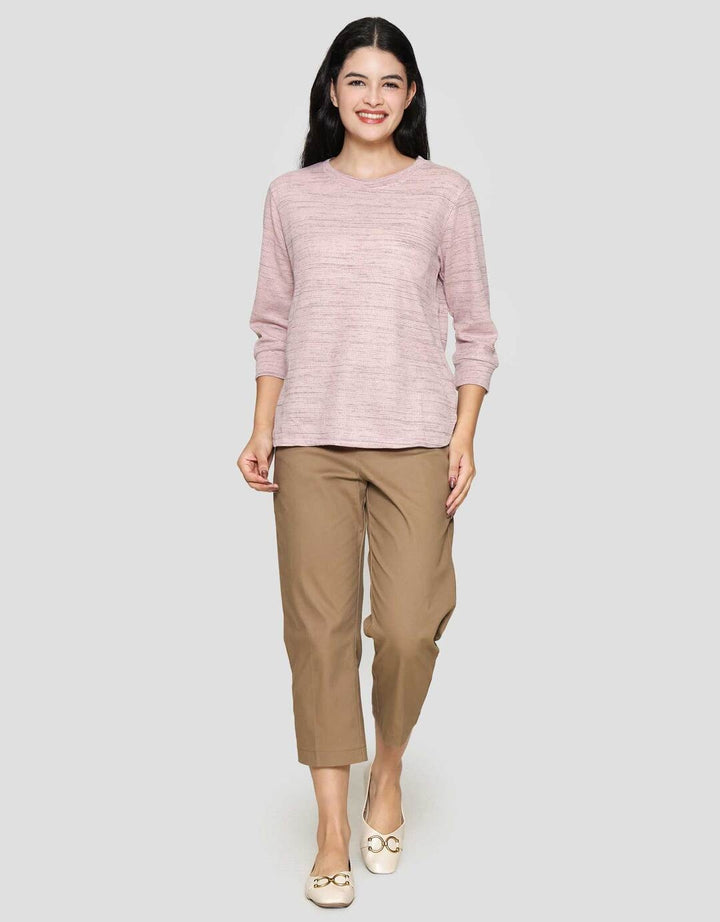 Connexion Waffle Slub Kaos Wanita