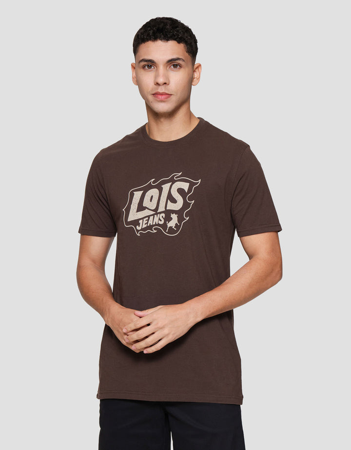 Lois Fashion Brand Kaos Lengan Pendek Pria