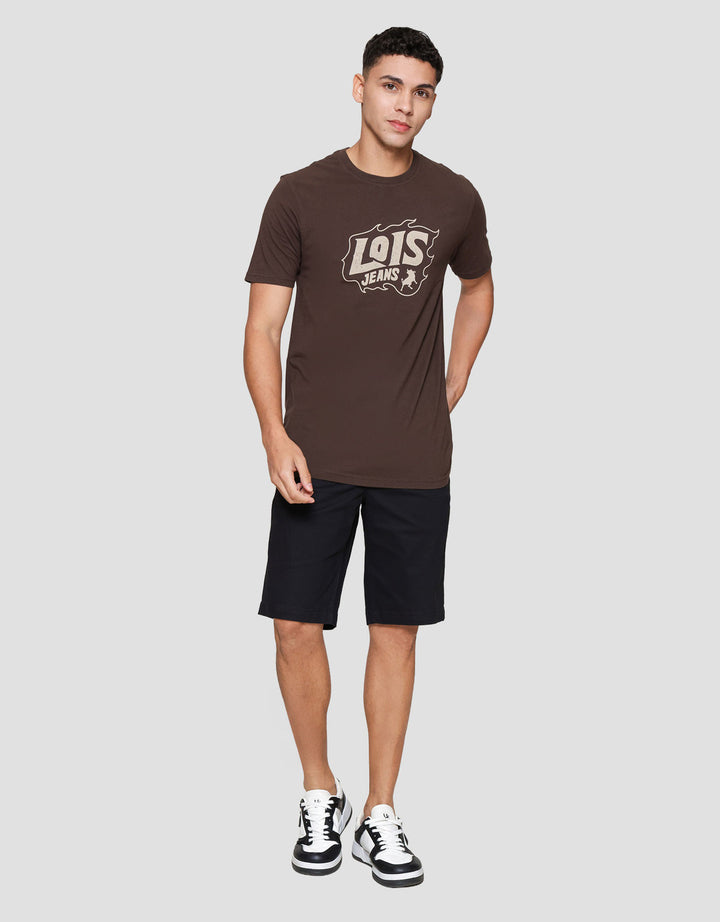 Lois Fashion Brand Kaos Lengan Pendek Pria