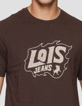 Lois Fashion Brand Kaos Lengan Pendek Pria
