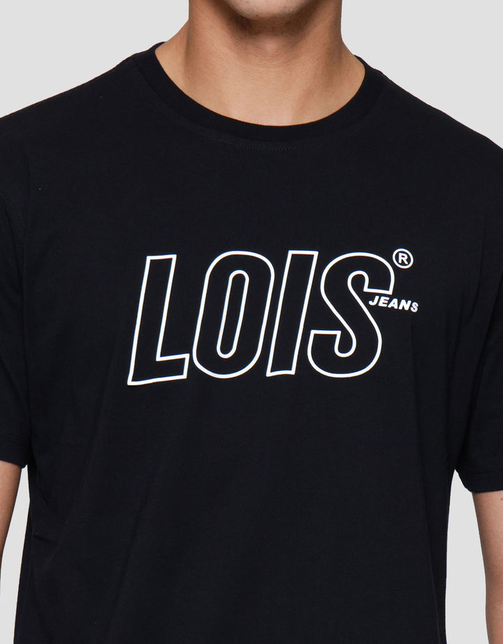 Lois Round Neck Kaos Lengan Pendek Pria