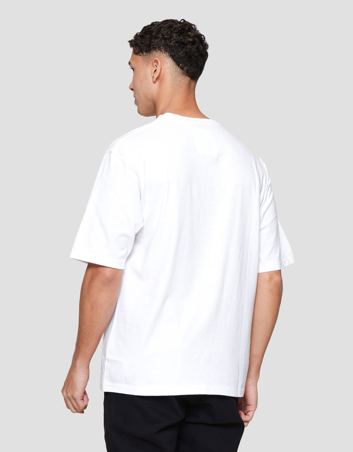 Lois Print Moto Club Kaos Lengan Pendek Pria