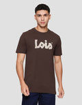 Lois Print Brand Kaos Pria