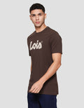 Lois Print Brand Kaos Pria