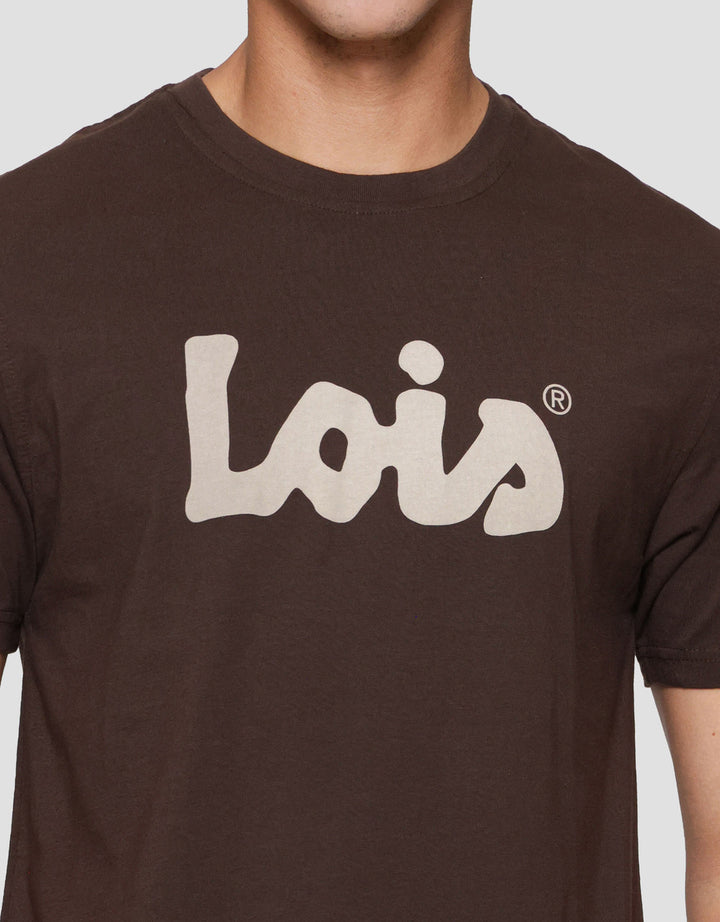 Lois Print Brand Kaos Pria