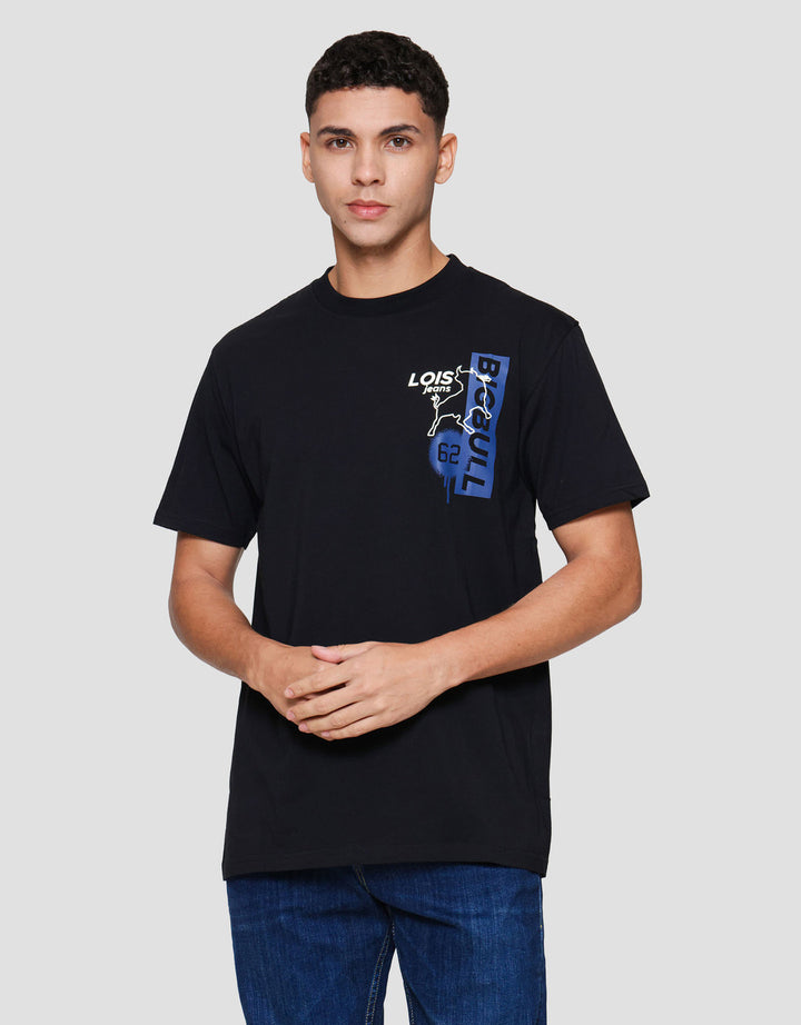 Lois Print Bigbull Kaos Pria