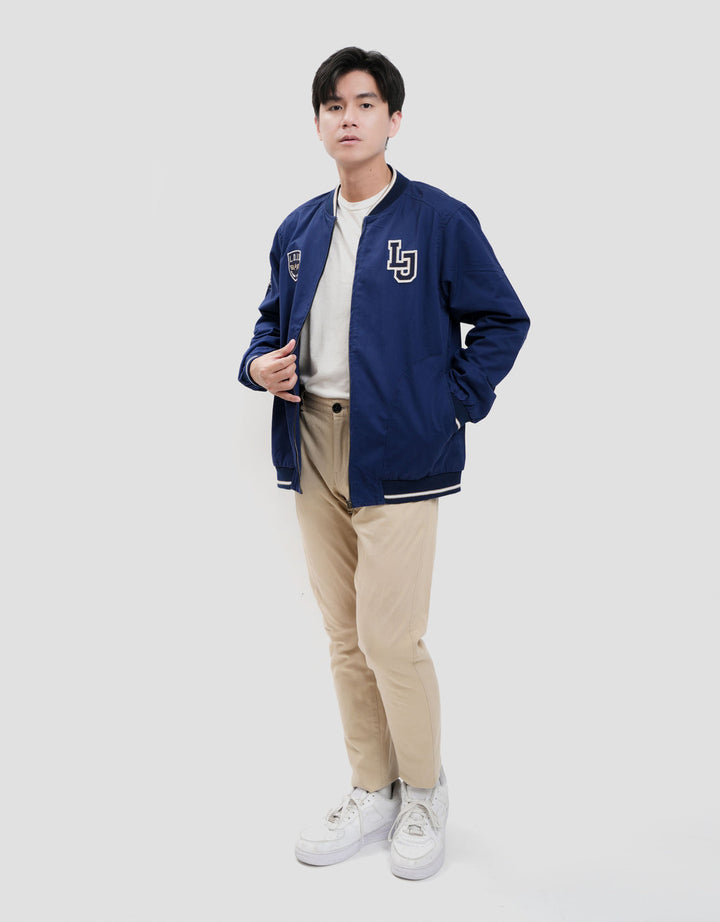 Lois Twill Zipper Jaket Pria