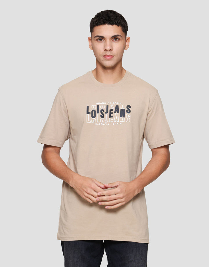 Lois Print Valencia Spain Kaos Pria