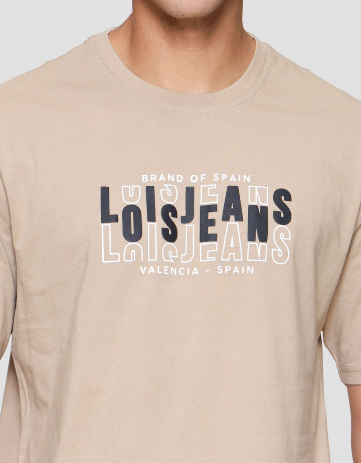 Lois Print Valencia Spain Kaos Pria