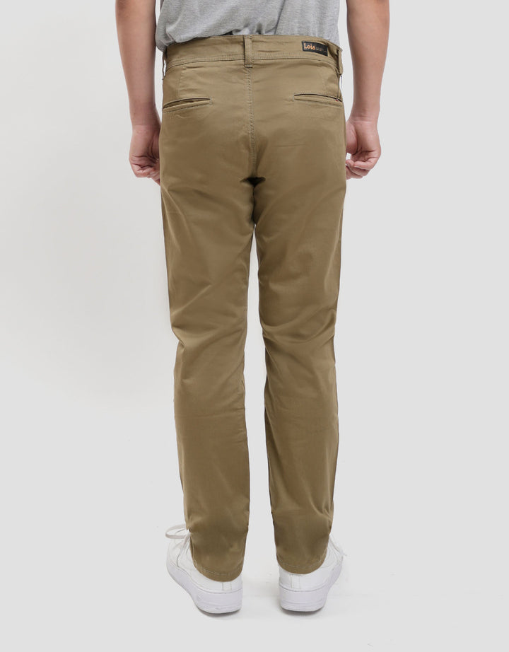 Lois Slim Stretch Fit Celana Chino Pria