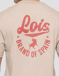 Lois Print Brand Of Spain Kaos Pria