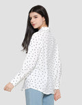 Connexion Polkadot Kemeja Wanita