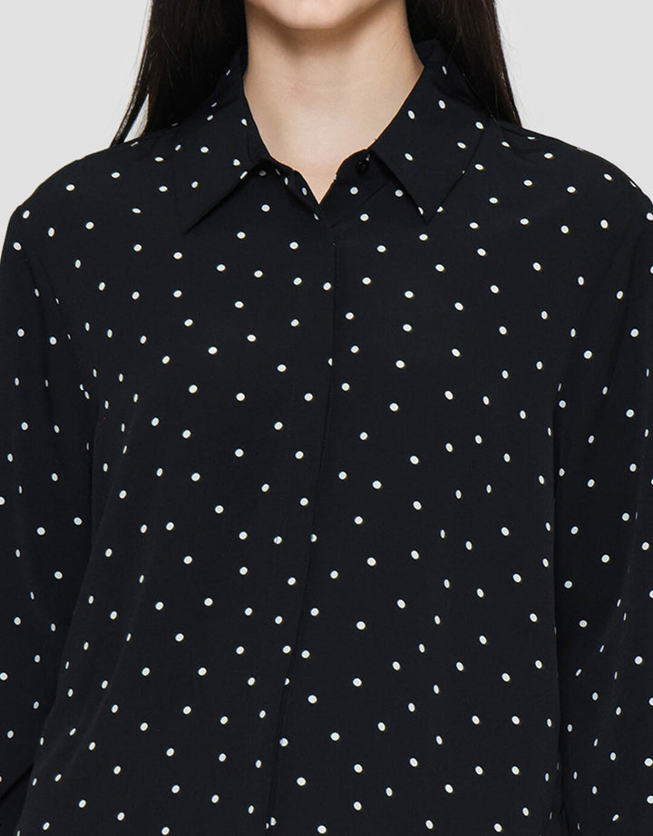 Connexion Polkadot Kemeja Wanita