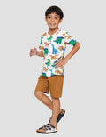 Little M Fullprint Dino Pakaian Setelan Anak Laki-laki
