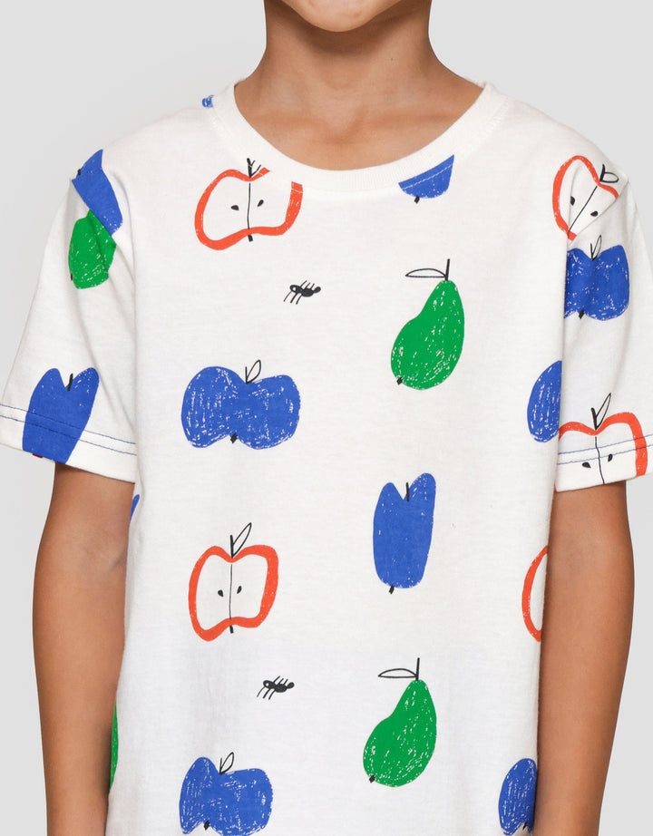 Little M Fullprint Fruit Pakaian Setelan Anak Laki-laki
