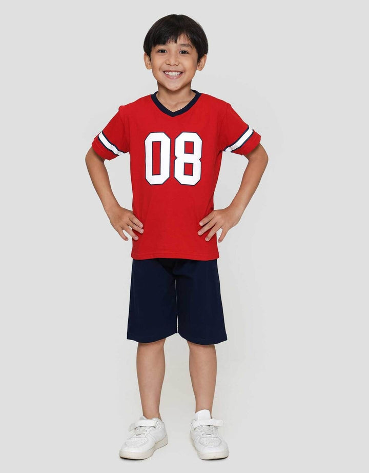 Little M Kerah Vn Pakaian Anak Laki-laki