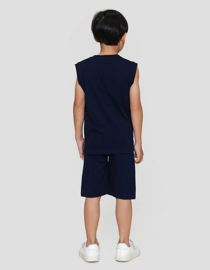 Little M Singlet Nycn Pakaian Anak Laki-laki