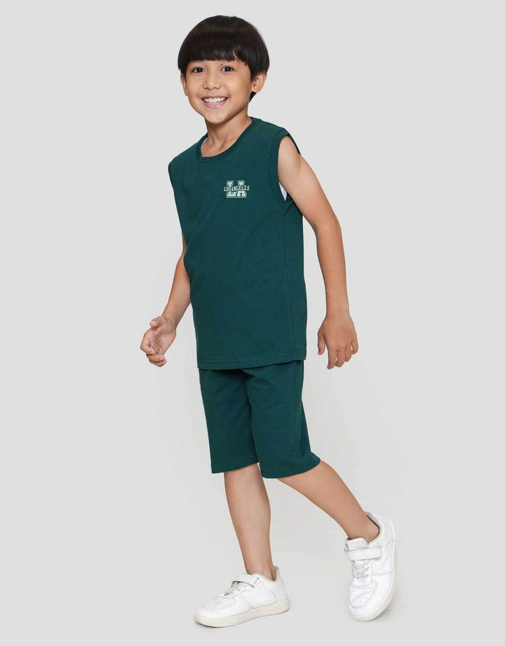Little M Singlet Lan Pakaian Anak Laki-laki