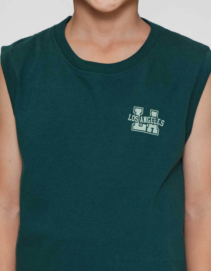 Little M Singlet Lan Pakaian Anak Laki-laki