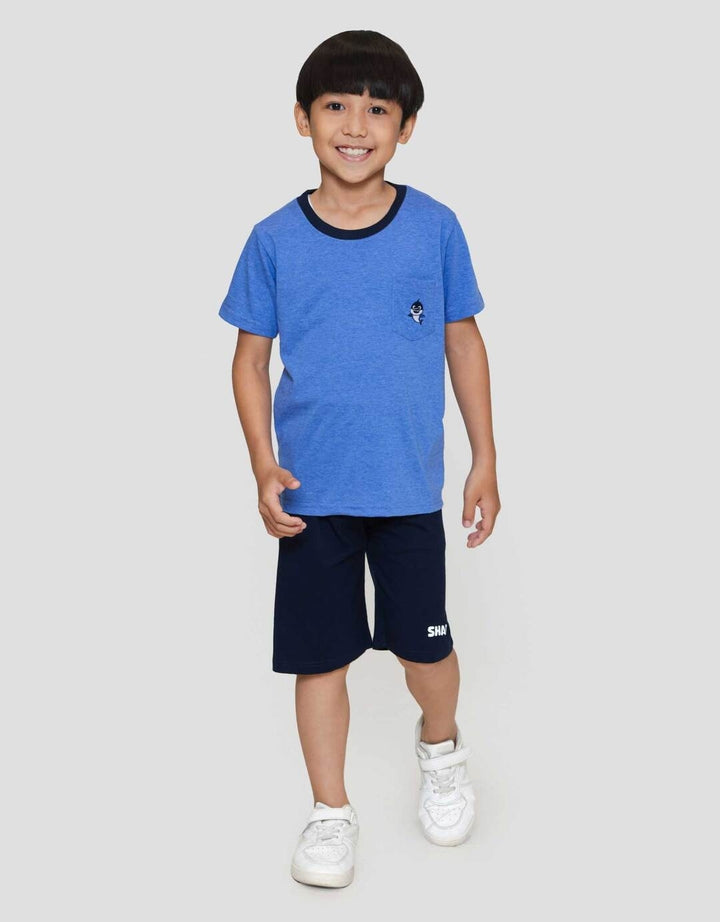 Little M Kantong Sharkn Pakaian Anak Laki-laki