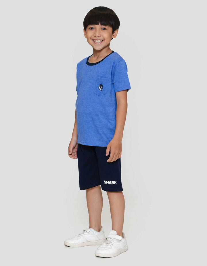 Little M Kantong Sharkn Pakaian Anak Laki-laki