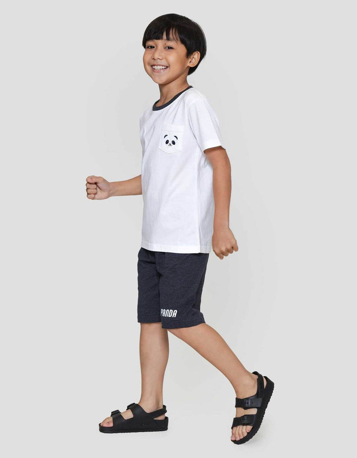 Little M Kantong Panda Facen Pakaian Anak Laki-laki
