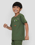 Little M Ktg Travel The World Kaos Anak Laki-laki