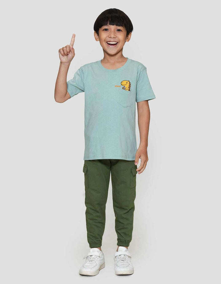 Little M Ktg Bdr Dn Roarr Kaos Anak Laki-laki