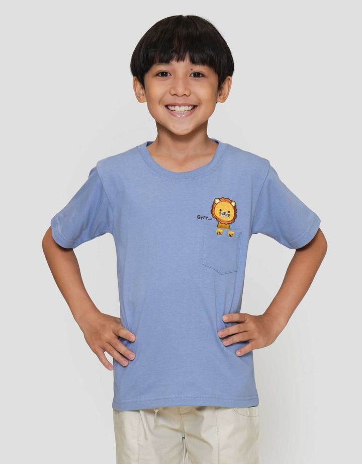 Little M Ktg Bdr Lion Kaos Anak Laki-laki