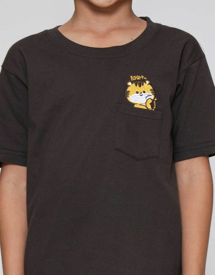 Little M Ktg Bdr Tiger Kaos Anak Laki-laki