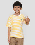Little M Salur Yellow Kaos Anak Laki-laki