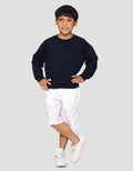Little M Oversize Cut Sewn Great Crew Sweater Anak Laki-laki