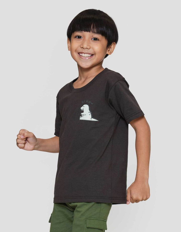 Little M Ss Dino Smile Kaos Anak Laki-laki