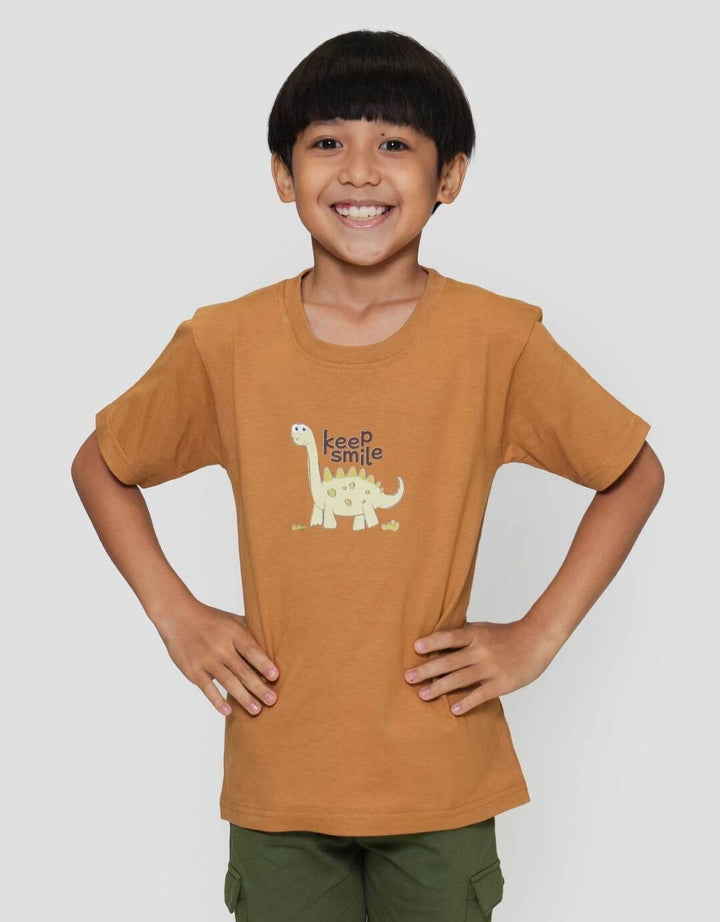 Little M Keep Smile Kaos Anak Laki-laki