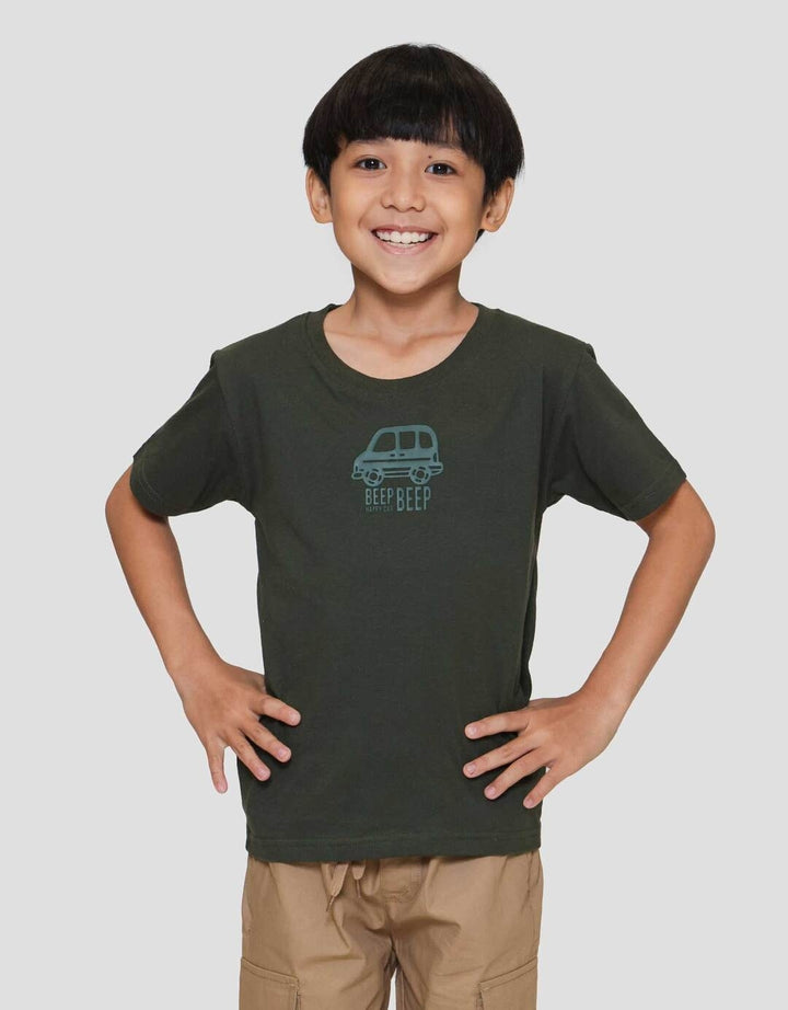 Little M Beep Beep Kaos Anak Laki-laki