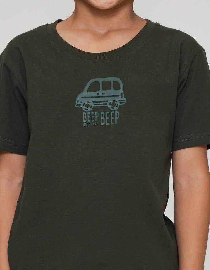 Little M Beep Beep Kaos Anak Laki-laki
